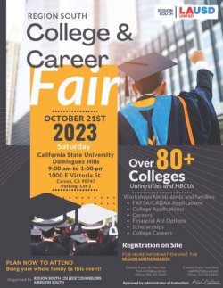 LAUSD Region South College & Career Fair